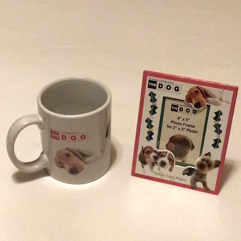 The Dog Cup & Picture frame